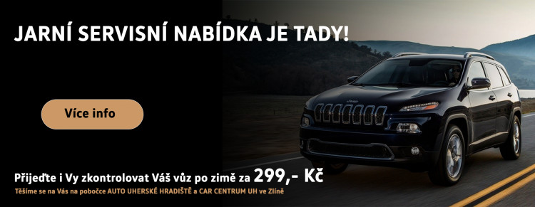 Jarní servisní nabídka