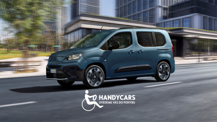 HANDYCARS - Svobodný pohyb bez bariér s vozy FIAT