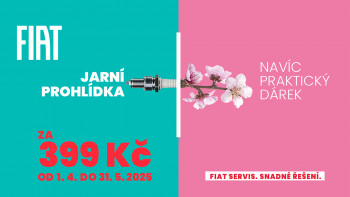 Jarní prohlídka za 399 Kč + praktický dárek
