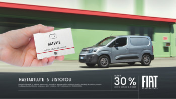 Originální baterie FIAT se slevou 30 %