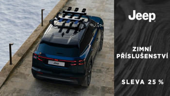 Zimní doplňky a příslušenství s 25% slevou